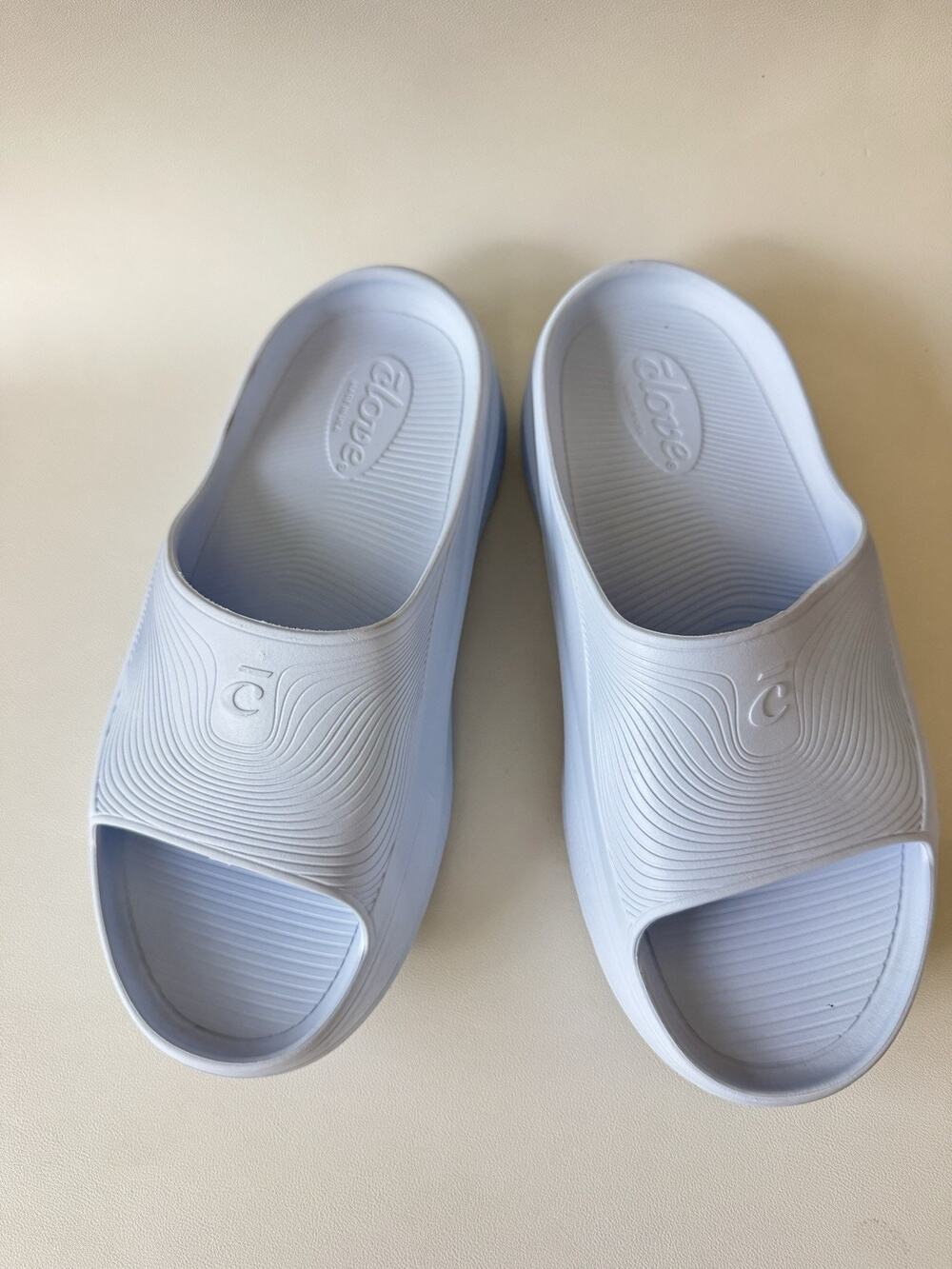 Clove SuperCush Recovery Slides Blue Women 11 Men 10 Comfort Sandals